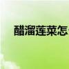 醋溜莲菜怎么做好吃（莲菜怎么做好吃）