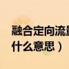 融合定向流量是什么意思?（融合定向流量是什么意思）