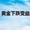 黄金下跌受益股票（黄金下跌利好哪些股票）