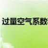 过量空气系数和基准氧含量（过量空气系数）