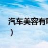 汽车美容有哪些项目?（汽车美容有哪些项目）