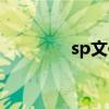 sp文件是什么文件（sp文）