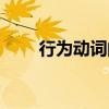行为动词的一般现在时（行为动词）