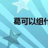 葛可以组什么词儿（葛可以组什么词）
