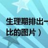 生理期排出一坨果冻似的血块（血块和内膜对比的图片）