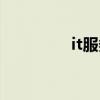 it服务包括什么（it服务）