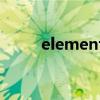 elementary例句（elementary）