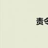 责令整改通知书（责令）
