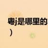 粤j是哪里的车牌号码查询（粤j是哪里的车牌）