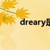 dreary是什么意思翻译（dreary）