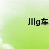 川g车牌什么时候启用（川g）