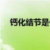 钙化结节是什么意思需要治疗吗(钙化) 钙化结节是什么意思需要治疗吗(钙化)