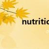 nutritious的名词（nutritious）