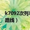 k7092次列车经过的各站（k702次列车经过路线）