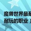 魔兽世界最耐玩的职业都是哪些（魔兽世界最耐玩的职业）