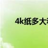 4k纸多大和a4一样大吗（4k纸多大）