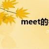 meet的名词英语（meet的名词）