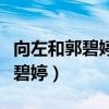 向左和郭碧婷什么时候举行的婚礼（向左和郭碧婷）