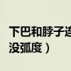 下巴和脖子连着没弧度图片（下巴和脖子连着没弧度）