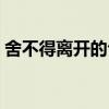 舍不得离开的句子亲情（舍不得离开的句子）