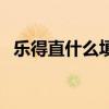 乐得直什么填空词语二年级（乐得直什么）