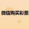 微信购买彩票合法吗（微信带你玩彩票赚钱）