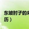 东坡肘子的来历和典故300字（东坡肘子的来历）