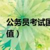 公务员考试国考和省考的区别（公务员行测分值）