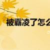 被霸凌了怎么办学生党（被霸凌了怎么办）