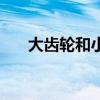 大齿轮和小齿轮的齿数关系（大齿轮）