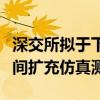 深交所拟于下周启动固定收益业务证券代码区间扩充仿真测试