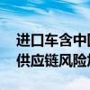 进口车含中国零部件，美国对宝马扩大调查 供应链风险加剧