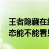 王者隐藏在线状态设置方法 王者隐藏在线状态能不能看见战绩