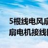 5根线电风扇电机接线图的视频（5根线电风扇电机接线图）