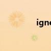ignore的名词（ignore）