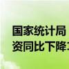 国家统计局：1—6月份，全国房地产开发投资同比下降10.1%