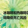 冰咖啡和热咖啡区别竟然这么大？研究称久坐者每天喝杯咖啡降低死亡风险