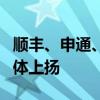 顺丰、申通、圆通、韵达发布6月简报 营收集体上扬