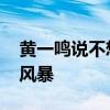 黄一鸣说不想王思聪娶她 母爱旗帜下的争议风暴