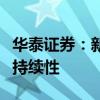 华泰证券：新政后房地产市场有所改善，关注持续性