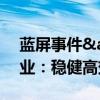 蓝屏事件&quot;为何没影响中国民航业：稳健高效的应对策略