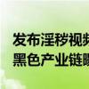 发布淫秽视频获利60余万 主犯获刑 色情交易黑色产业链曝光