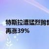 特斯拉遭猛烈抛售？投行分析师力挺：AI故事刚开始，还能再涨39%