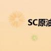 SC原油主力合约日内跌4.00%
