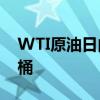 WTI原油日内大跌5.00%，现报72.55美元/桶