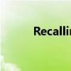 RecallingCustom（recalling）