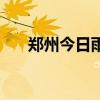 郑州今日雨水再起，未来三天雨雨雨！