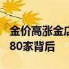 金价高涨金店却迎来关店潮 周大福半年闭店180家背后