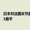 日本对法国末节最后时刻神剧情：戈贝尔被封盖 法国神奇3 1绝平