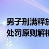 男子刑满释放3年内再作案将被行拘 累犯从重处罚原则解析